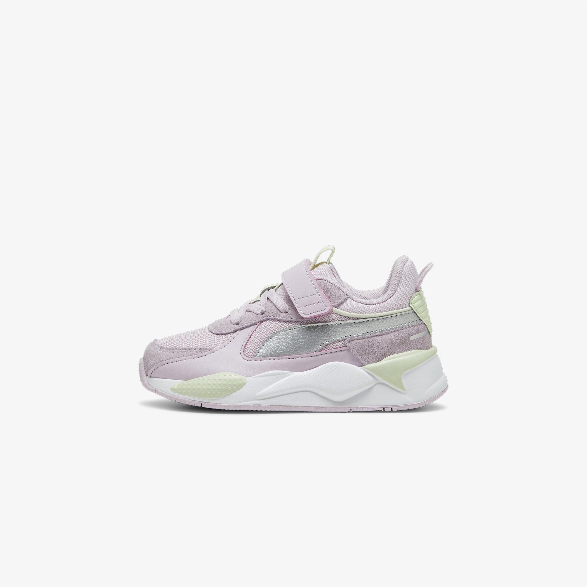 Puma Rs-X Metallic Ac+ Çocuk Pembe Spor Ayakkabı