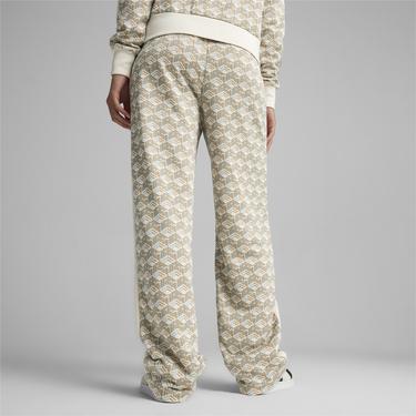  Puma T7 Aop Straight Track Kadın Bej Eşofman Altı