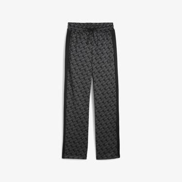  Puma T7 Aop Straight Track Kadın Siyah Eşofman Altı