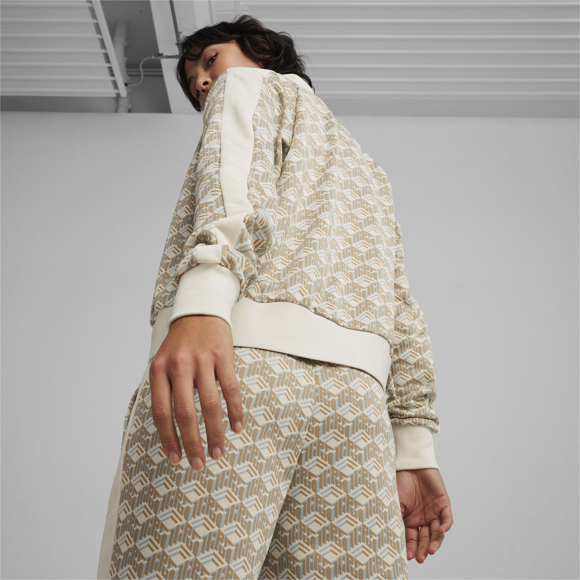 Puma T7 Aop Track Kadın Bej Eşofman Üstü