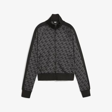  Puma T7 Aop Track Kadın Siyah Eşofman Üstü