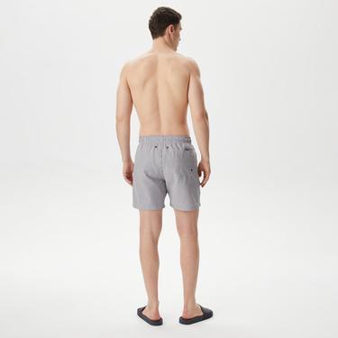  Nautica Erkek Lacivert Regular Fit Çizgili Mayo Şort