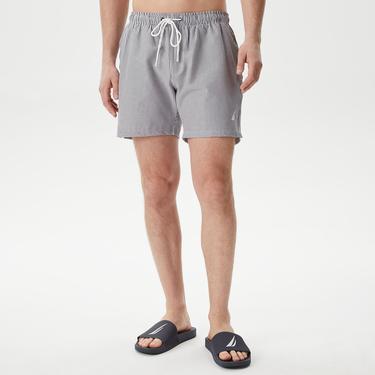  Nautica Erkek Lacivert Regular Fit Çizgili Mayo Şort