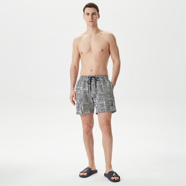  Nautica Erkek Lacivert Standart Fit Mayo Şort