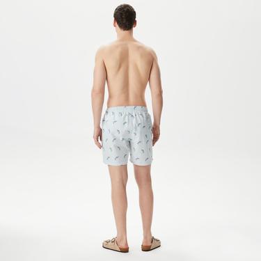  Nautica Erkek Mavi Standart Fit Mayo Şort