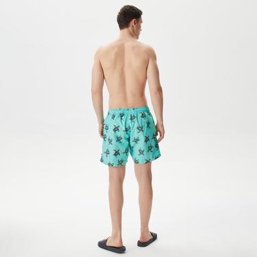  Nautica Erkek Yeşil Standart Fit Mayo Şort