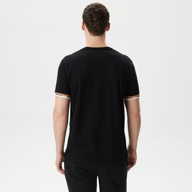  Nautica Erkek Siyah Standart Fit T-Shirt