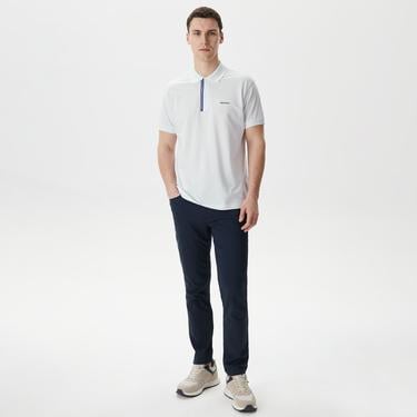  Nautica Erkek Beyaz Classic Fit Kısa Kollu Polo