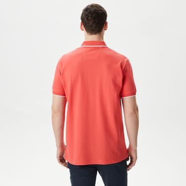  Nautica Erkek Kırmızı Classic Fit Kısa Kollu Polo