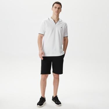  Nautica Erkek Beyaz Classic Fit Kısa Kollu Polo