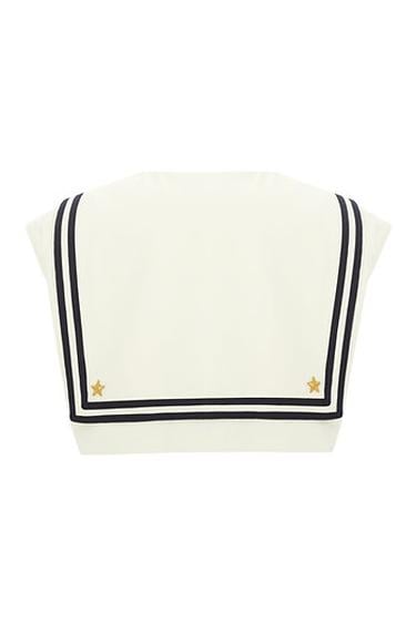  Wabi Sabi Kadın Sail Crop Tshirt