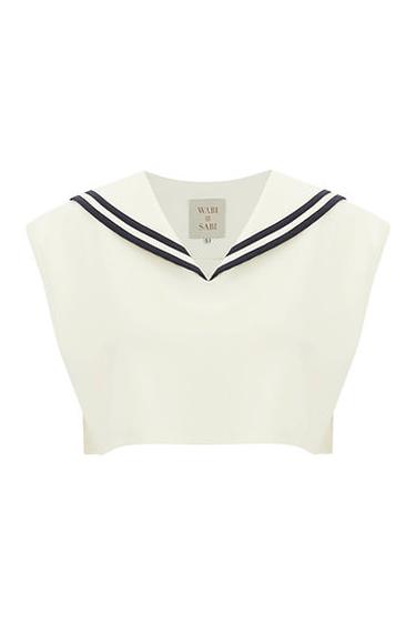  Wabi Sabi Kadın Sail Crop Tshirt