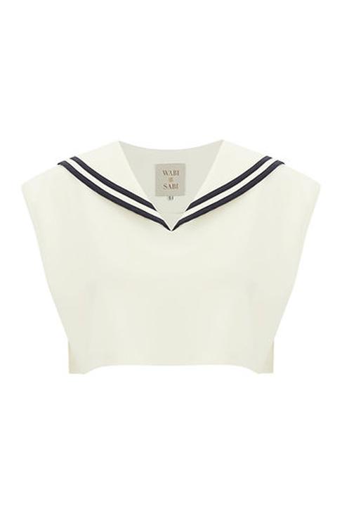  Wabi Sabi Kadın Sail Crop Tshirt