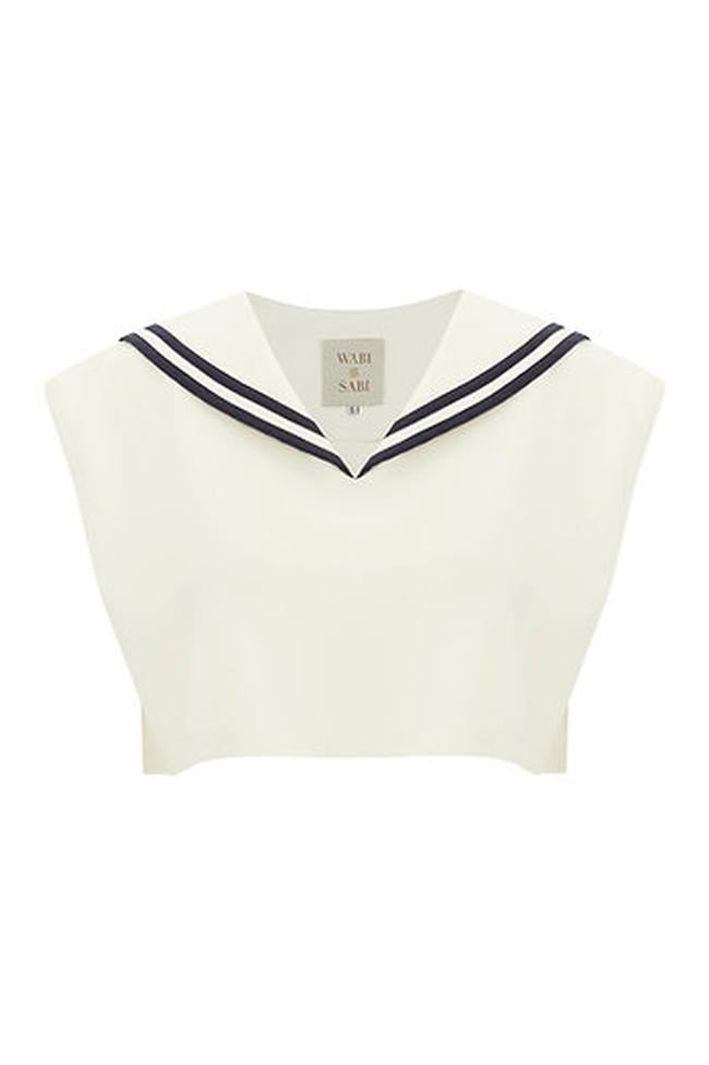  Wabi Sabi Kadın Sail Crop Tshirt