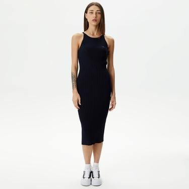  Kadın Straight Fit Lacivert Elbise