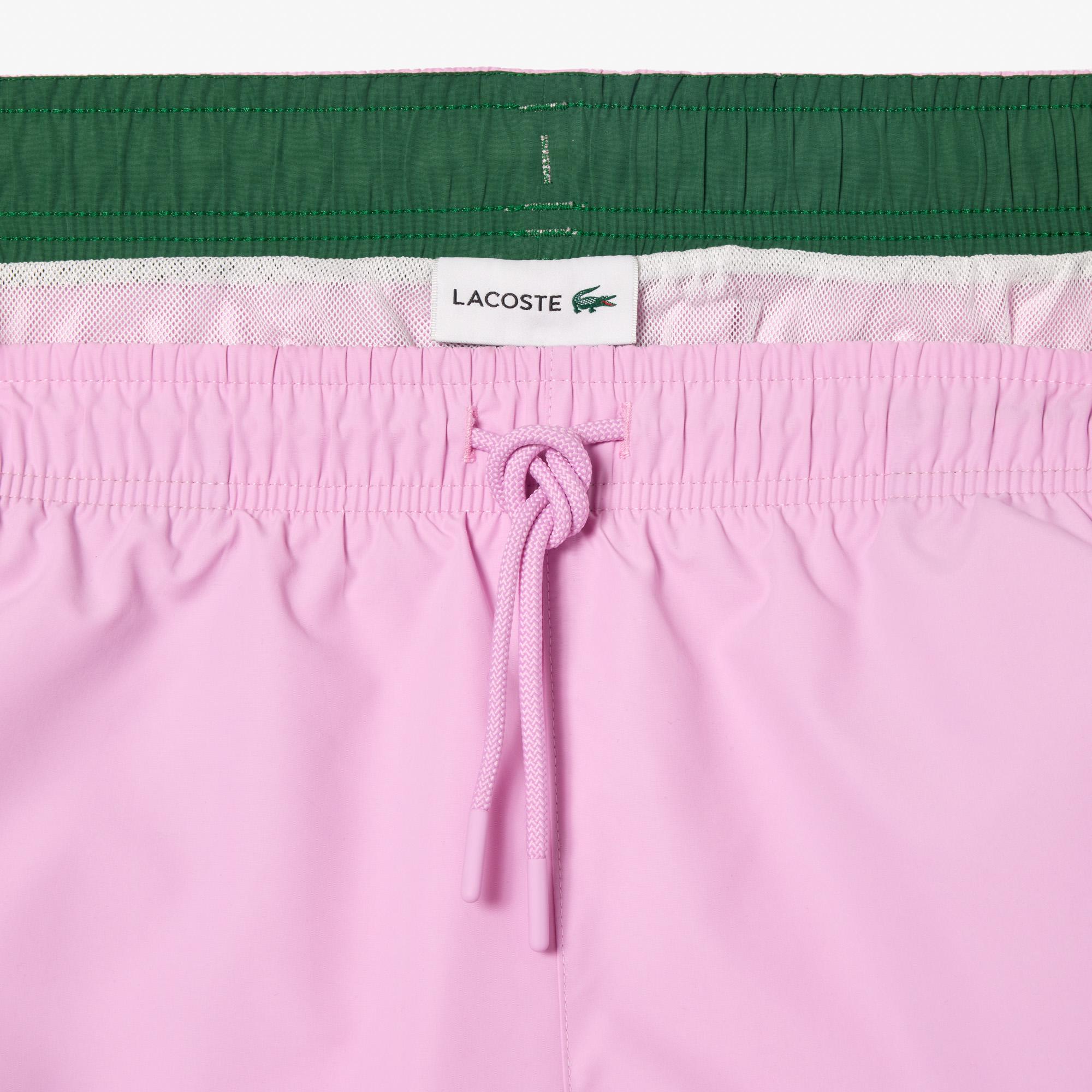 Lacoste Erkek Pembe Mayo Şort