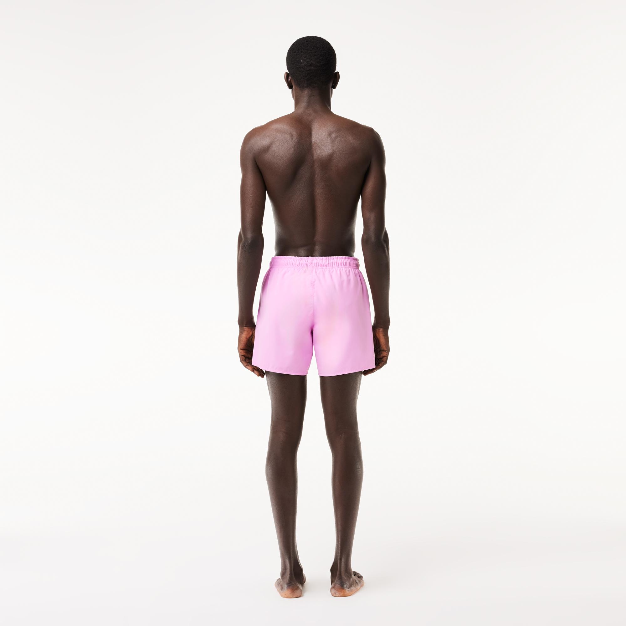 Lacoste Erkek Pembe Mayo Şort