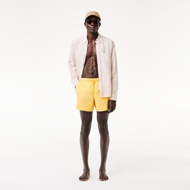  Lacoste Erkek Sarı Mayo Şort
