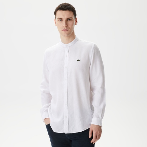  Erkek Regular Fit Beyaz Gömlek