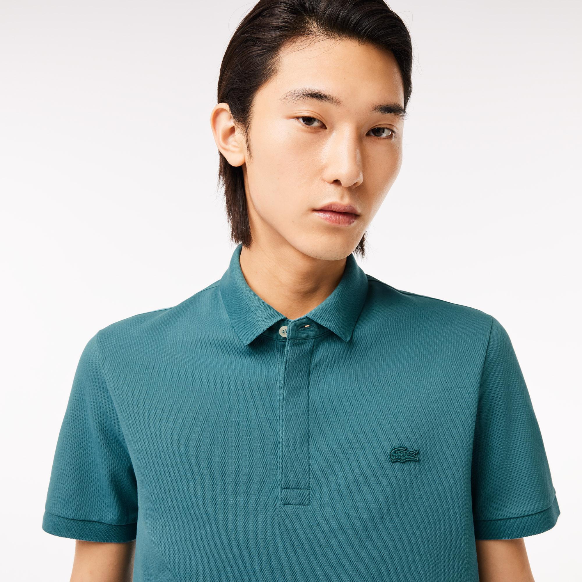 Erkek Regular Fit Paris Mavi Polo