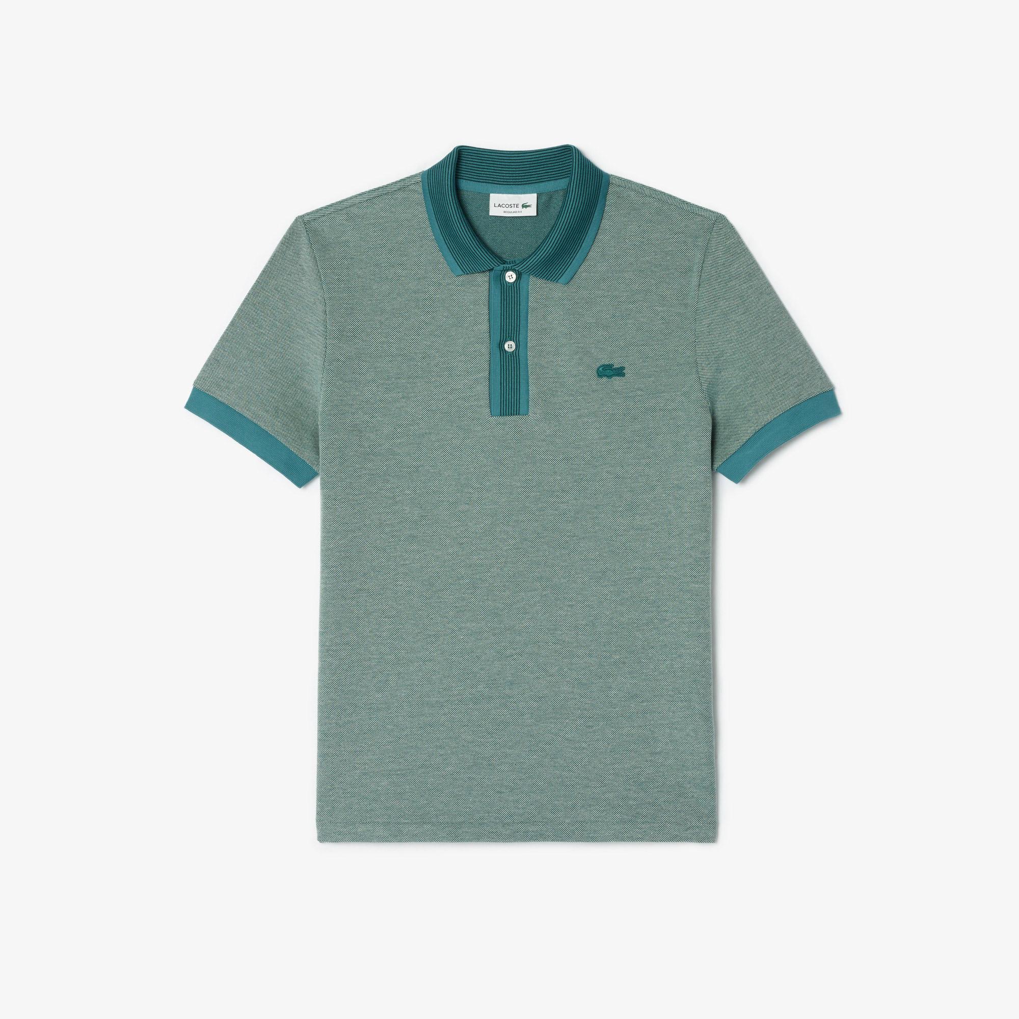 Erkek Regular Fit Yeşil Polo
