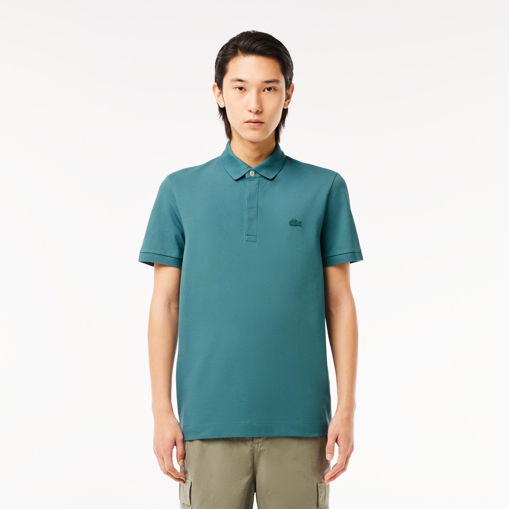 Erkek Regular Fit Paris Mavi Polo