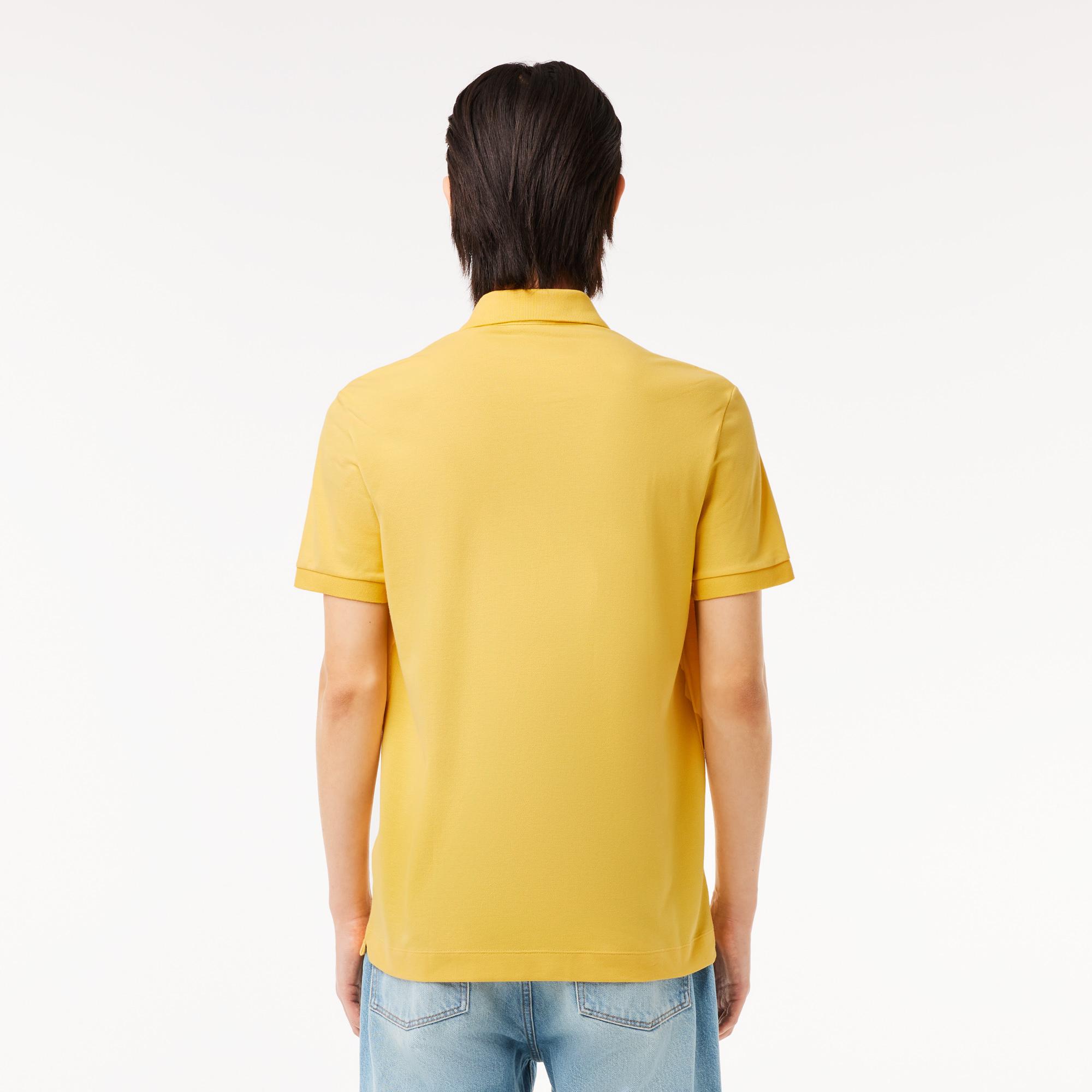 Erkek Regular Fit Paris Sarı Polo