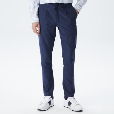  Erkek Tapered Fit Lacivert Pantolon