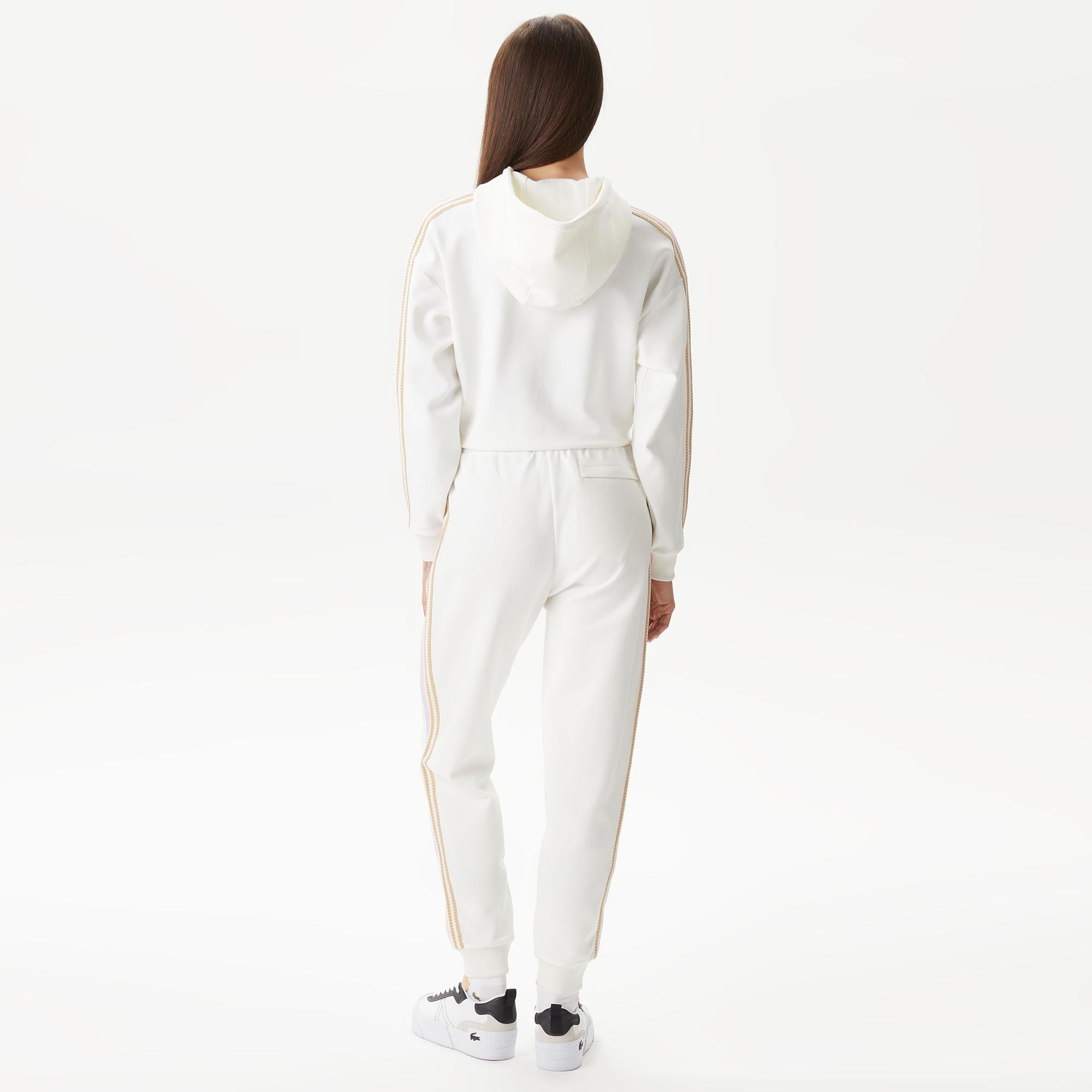 Kadın Jogger Beyaz Eşofman Altı