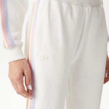  Kadın Jogger Beyaz Eşofman Altı