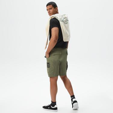  Erkek Relaxed Fit Haki Bermuda