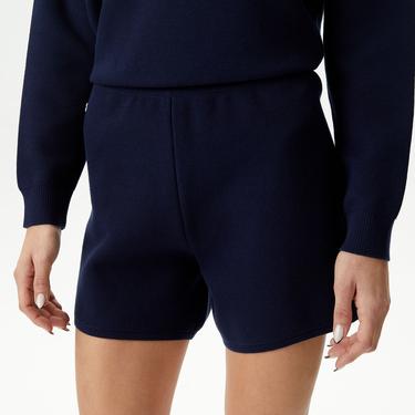  Kadın Relaxed Fit Lacivert Şort