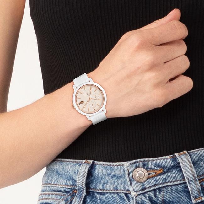  Lacoste L.12.12 Kadın Beyaz Saat