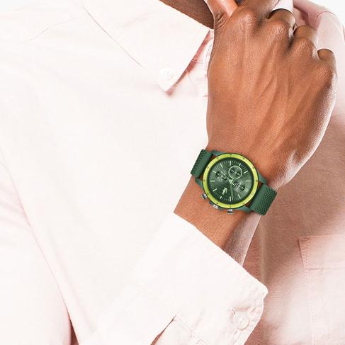  Lacoste Erkek Yeşil Saat