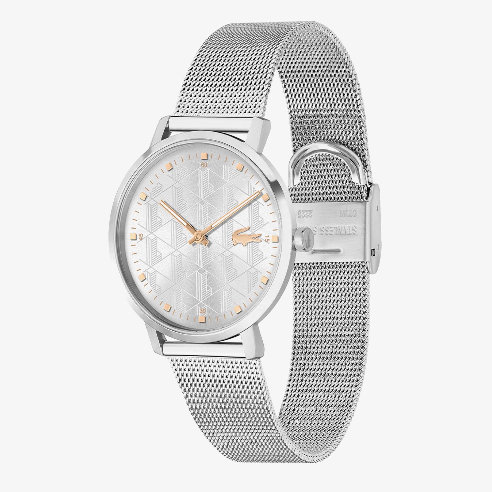 Lacoste Kadın Monogram Gri Saat