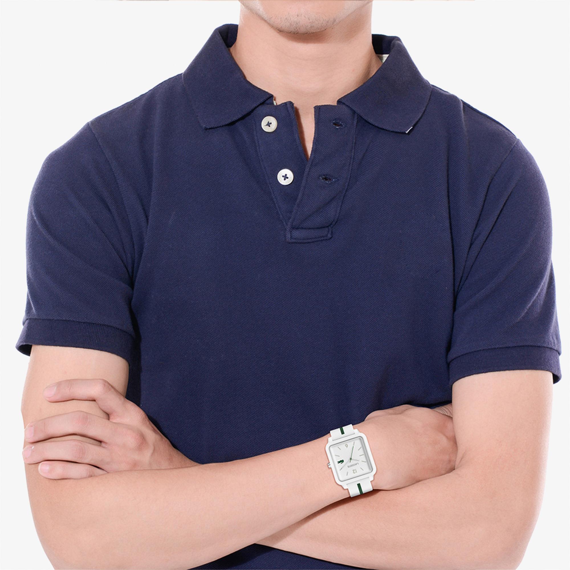 Lacoste Erkek Beyaz Saat