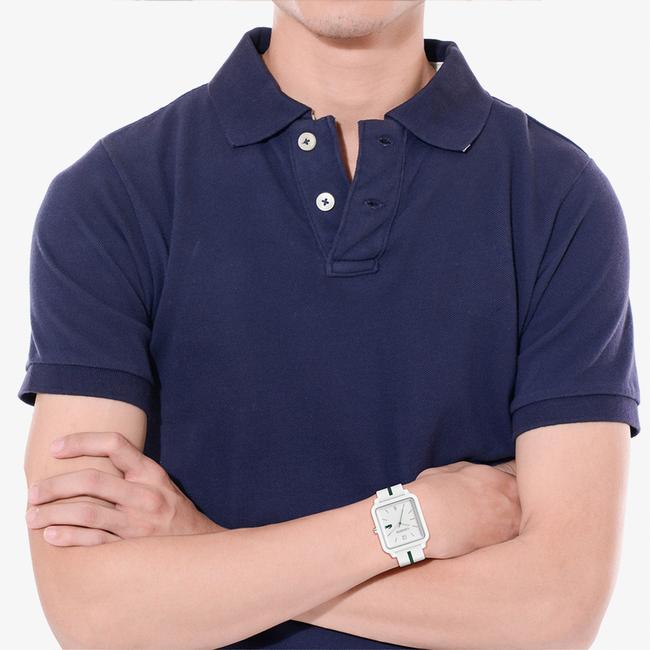  Lacoste Erkek Beyaz Saat