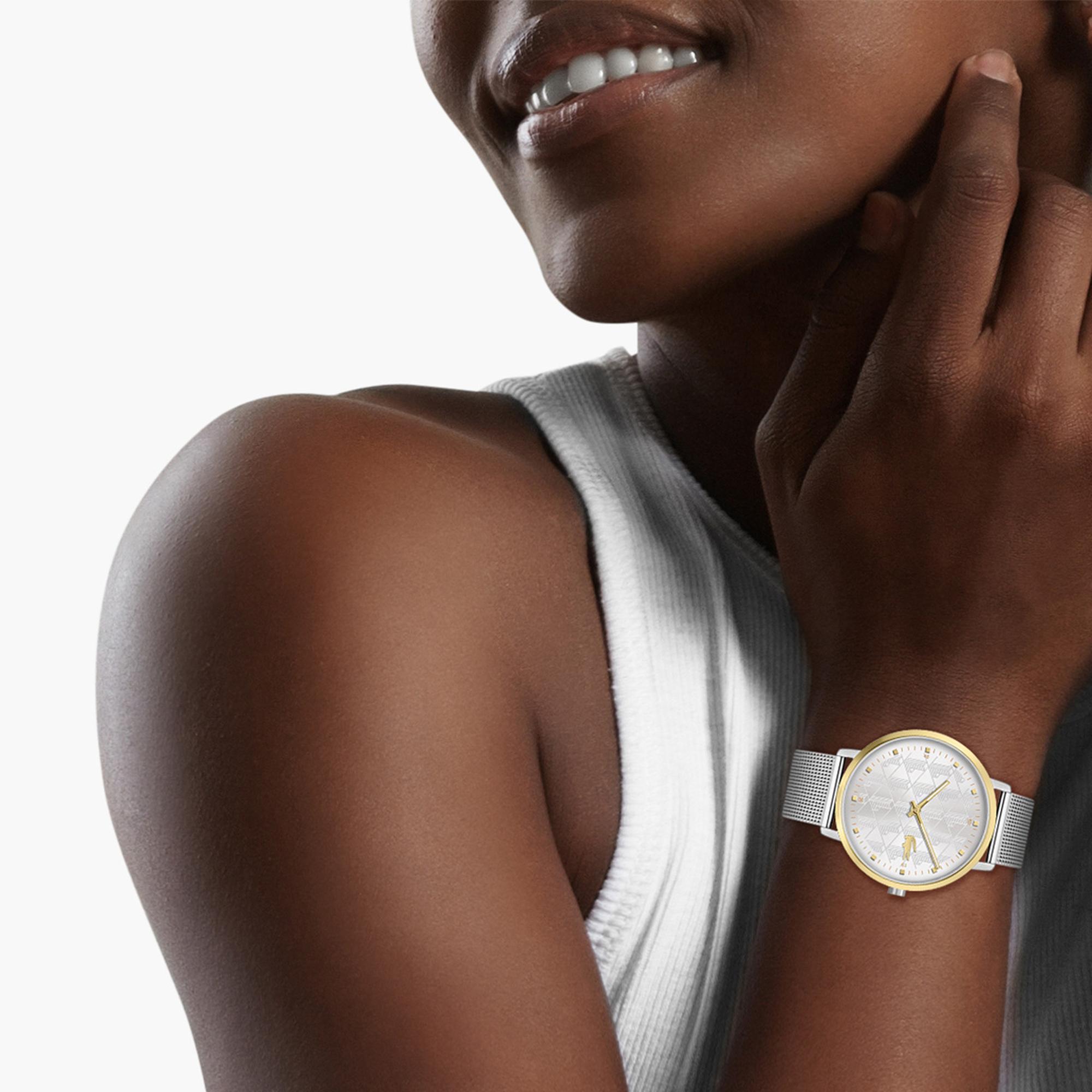 Lacoste Kadın Monogram Gri Saat