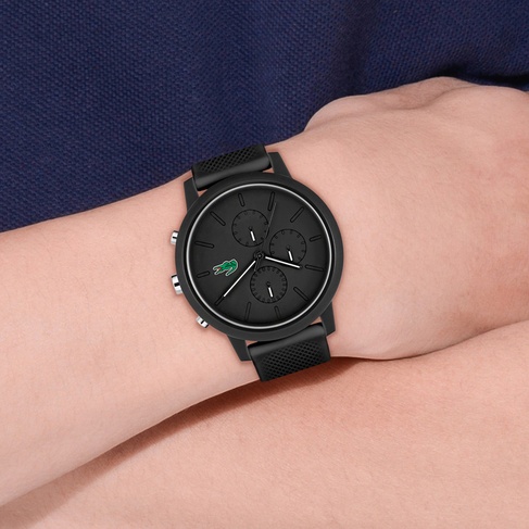 Lacoste L.12.12 Erkek Siyah Saat
