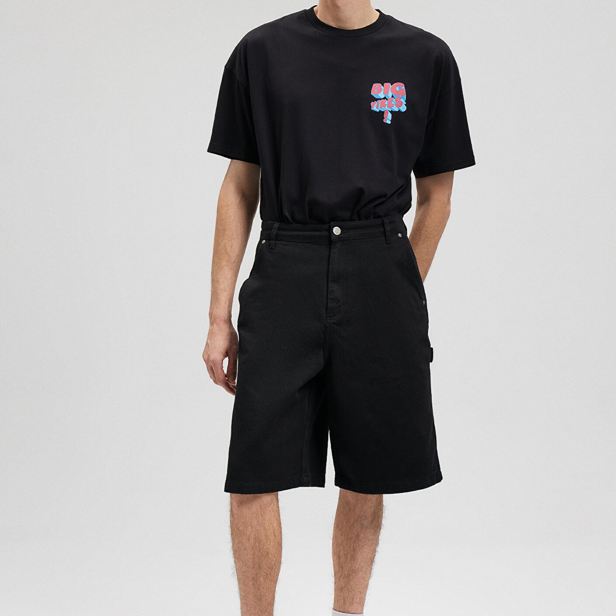 Mavi Siyah Şort 0410194-900