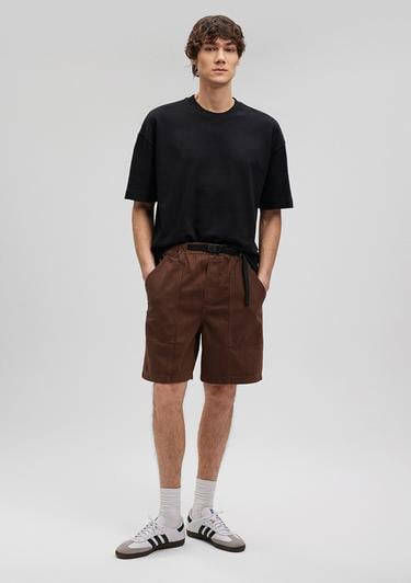  Mavi Kahverengi Şort 0410190-70241