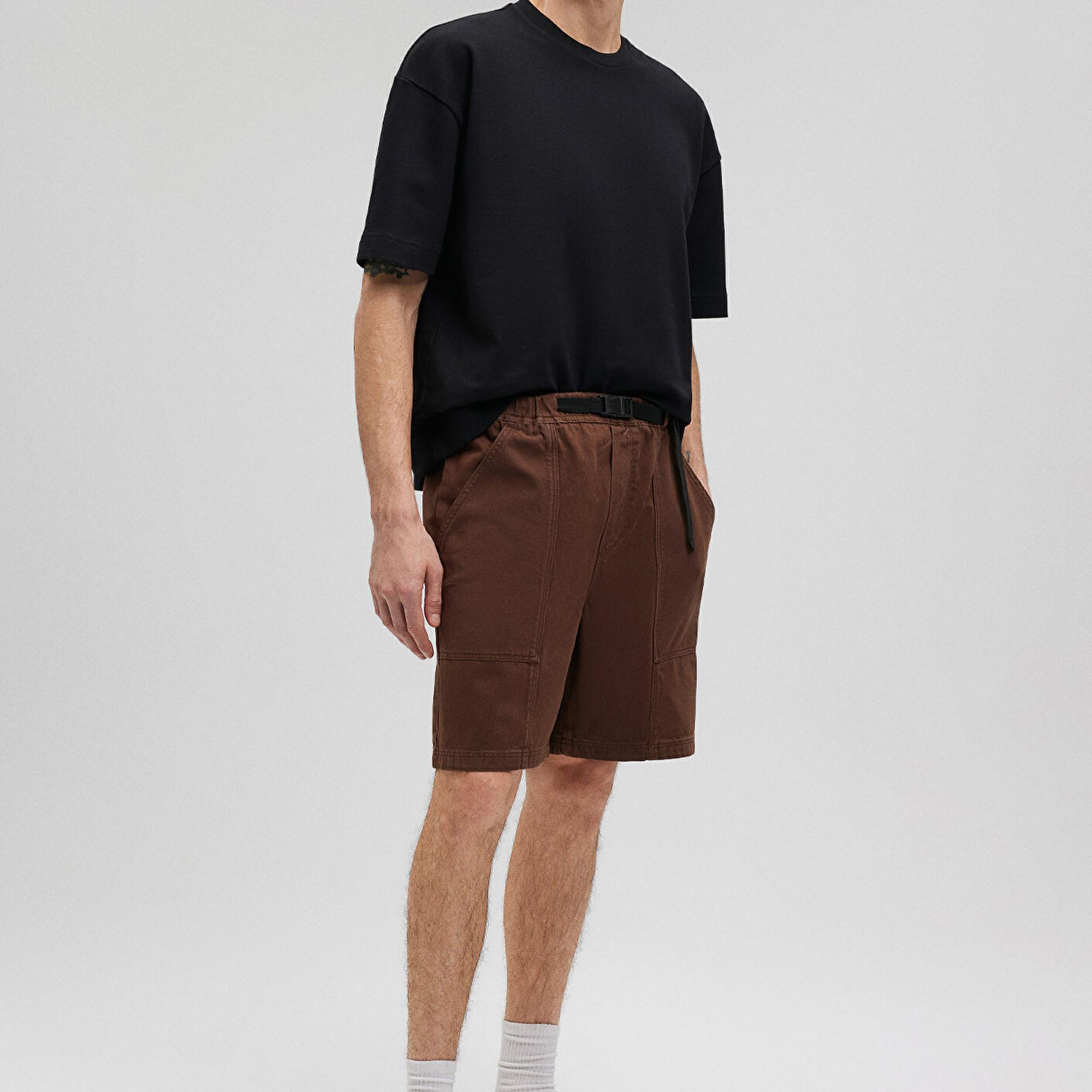 Mavi Kahverengi Şort 0410190-70241