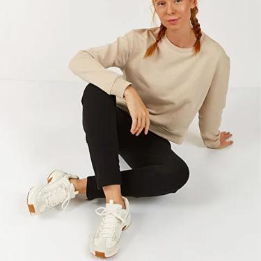  Skechers Stamina-Classy Trail Krem Rengi Spor Ayakkabı