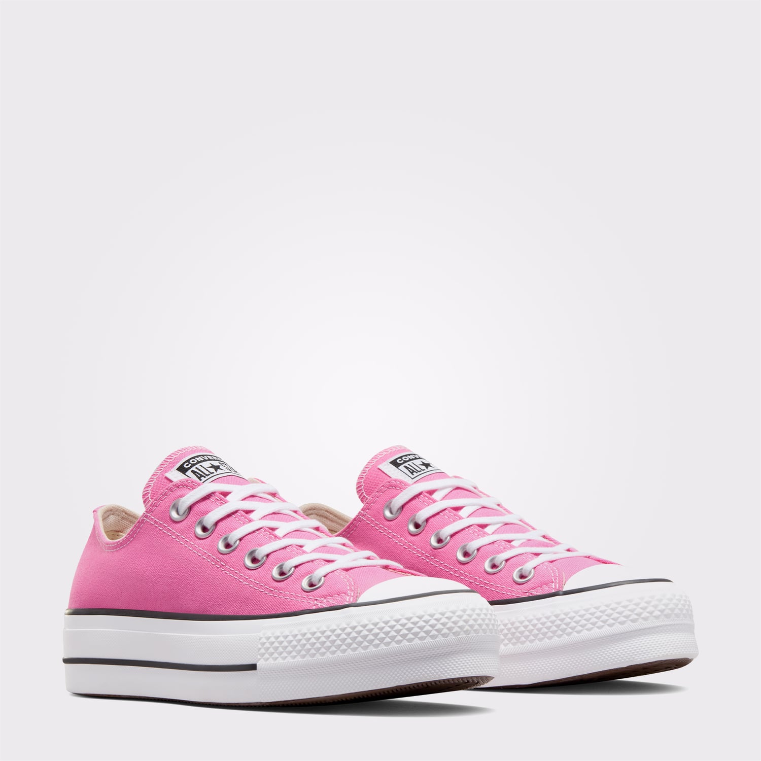 Converse Chuck Taylor All Star Lift Platform Kadın Pembe Sneaker - Görsel 4