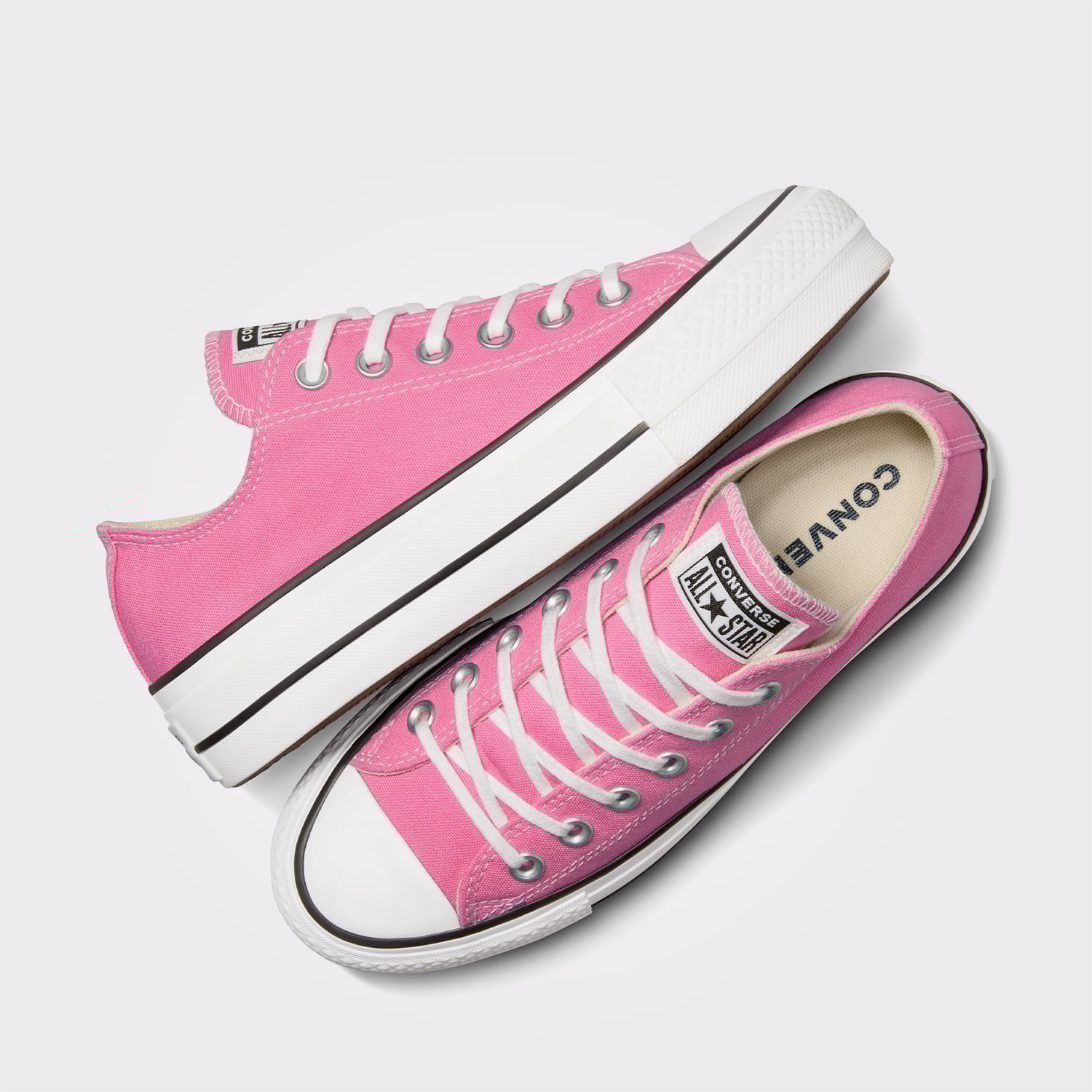Converse Chuck Taylor All Star Lift Platform Kadın Pembe Sneaker - Görsel 5