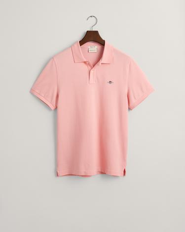  GANT Erkek Pembe Regular Fit Logolu Polo