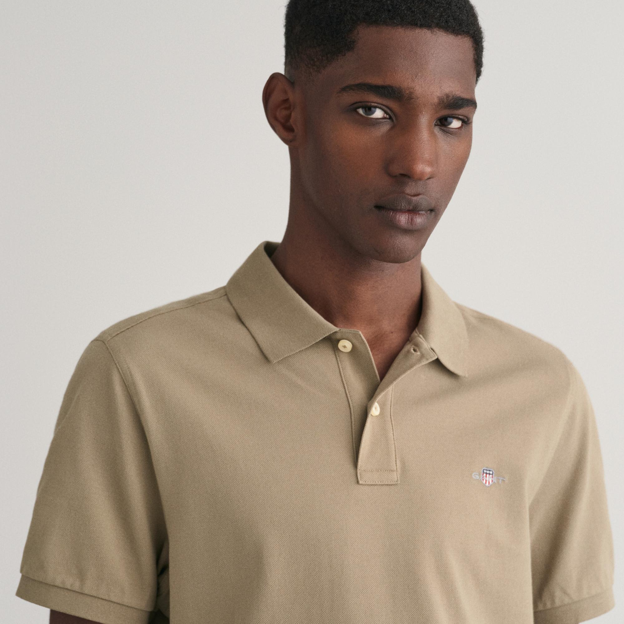 GANT Kahverengi Regular Fit Polo