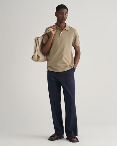  GANT Kahverengi Regular Fit Polo