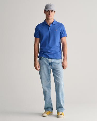  GANT Erkek Mavi Regular Fit Polo