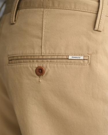  GANT Erkek Bej Relaxed Fit Chino Şort